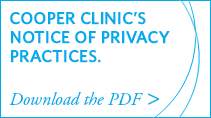 Cooper Clinic's Notice of Privacy Practices. Download the PDF
