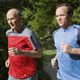 Drs. Kenneth and Tyler Cooper Jogging