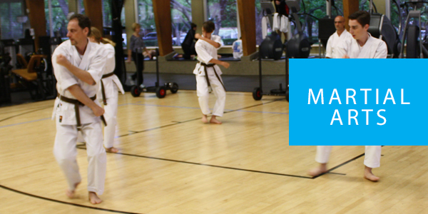 Martial Arts - Martial arts class at Cooper Fitness Center