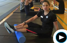 Cooper Fitness Center Foam Roller Muscle Relief Technique Video