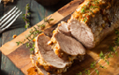 Pork Tenderloin with Pear and Caramelized Onions