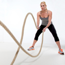 Strengthening Muscles with Battle Ropes and Free Weight Techniques