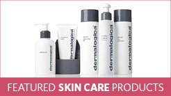 Featured Spa Products - Photo of Dermalogica product bottles